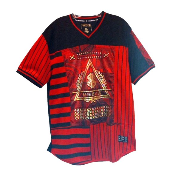 Billionaire Boys Club Other - Billionaires Club Jersey Size XL Switch V-neck Short Sleeve Colorful